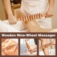 thumbnail image 6 of 7pcs Wooden Massage Tools, Full Body Massager, Hand Massager, Leg Massager, Shoulder Massager, Neck and Shoulder Massage Tool, Facial Massage Tool, Back Massage Tool, Waist Massage Tool, Head Mas, 6 of 9