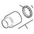 thumbnail image 2 of Delta Trim Sleeve & Spacer in Chrome, 2 of 2