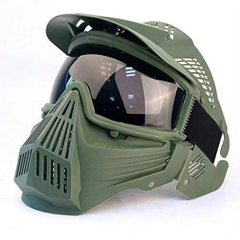Tactical Paintball Mask Airsoft Masks, For Airsoft BB Hunting, CS Game  Paintball Full Face Tactical Protection Gear, Impact Resistant With goggles  