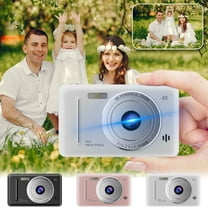 Cameras for Photography, Student Vintage Portable Card Camera Entry Camera with Flashlight for Young Photographers