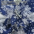 thumbnail image 4 of Dalrosia Christmas Tree Topper, Large Christmas Bow Tree Topper, for Xmas Ornament Holiday Home Wedding Thanksgiving Indoor/Outdoor Decoration, 4 of 6