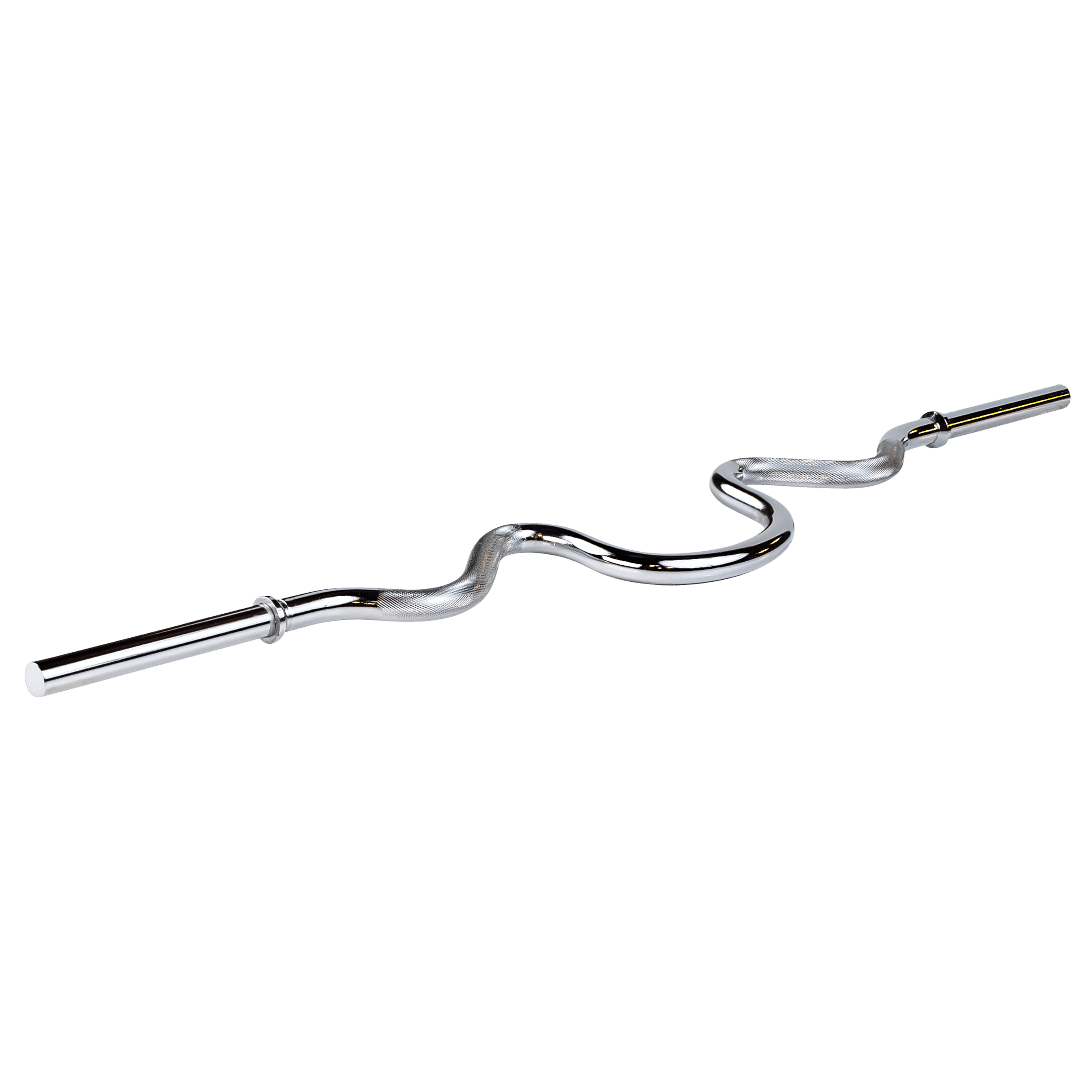 Free Shipping Body Solid RB48 Standard Super Curl Bar Chrome Walmart