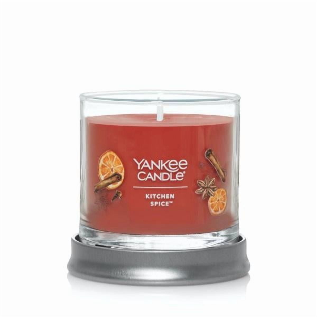 Yankee Candle Small Tumbler Scented Single Wick Jar Candle, Kitchen Spice, 4.3 oz (Pack of 2)