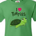 thumbnail image 4 of Inktastic I Love Turtles Youth T-Shirt, 4 of 5