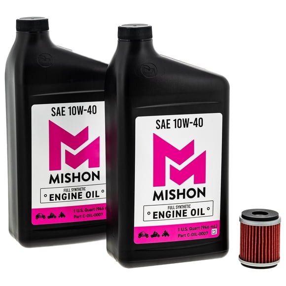 Mishon Engine Oil Change Kit for Yamaha Raptor 250 YFZ450R YFZ450X YFZ450 MK1012738