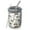 Cartoon Construction Vehicles-2, variant on 12oz Coffee Tumblers Cartoon Construction Vehicles Roads Stainless Steel Vacuum Insulated Travel Tumbler Coffee Cups Mug with Lid and Straw with Cleaning Brush for Cold & Hot Drinks