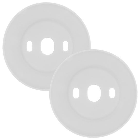HOMEMAXS  2 Pcs Thermostat Back Plate for Wall Tank Nest Thermostats White