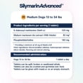 thumbnail image 2 of SilymarinAdvanced Liver Health Supplement for Medium Dogs - Milk Thistle for Dogs Liver Support with S-Adenosylmethionine (Same) & Silybin - Liver Detox for Dogs - 30 Tablets, 2 of 2