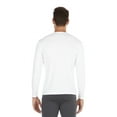 thumbnail image 3 of Bodtek Mens Crew Neck Long Johns Base Layer Shirt (White XX-Large), 3 of 6