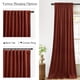 thumbnail image 3 of Cortinas Stangh de terciopelo rojo oxidado 132 x 213 cm (ancho x largo), 2 paneles, 3 of 8
