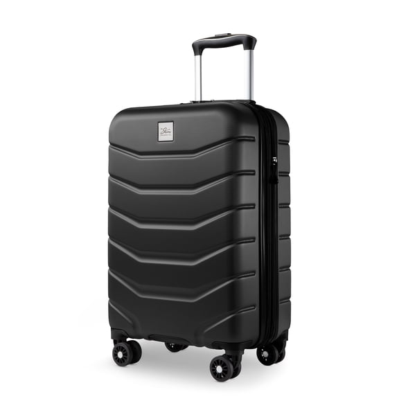 Skyway Luggage Silverton 20" Hardside Carry-On Expandable Spinner with TSA Lock
