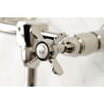thumbnail image 5 of Kingston Brass KS1211BEX Wall Mount Bathroom Faucet, Polished Chrome, 5 of 7