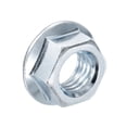thumbnail image 5 of Uxcell 5/8"-11 Serrated Flange Hex Lock Nuts, Carbon Steel Zinc Plated 5 Pack, 5 of 5