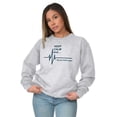 thumbnail image 4 of Keep Calm Funny EMT Humor Sweatshirt for Men or Women Brisco Brands 2X, 4 of 6