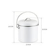 thumbnail image 2 of pitrice 5L Retro Compost Bin Kitchen Trash Bin with Activated Carbon Filter Trash Can, 2 of 6