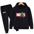 thumbnail image 2 of Avengers Hulk Kids Hoodies Sets Marvel Cartoon Boys Girls Otoño Invierno con capucha Niño Ropa de manga larga Suéteres 2022110CM zhangyuxiang CONDUJO, 2 of 2
