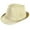 Beige, variant on EINCcm Panama Fedora Hat, Sun Hats Straw Fedora Hat for Women Man, Vintage Wide Brim Summer Casual Hat Solid Color Foldable for Outdoor Travel Vacation Beach Fishing Hiking