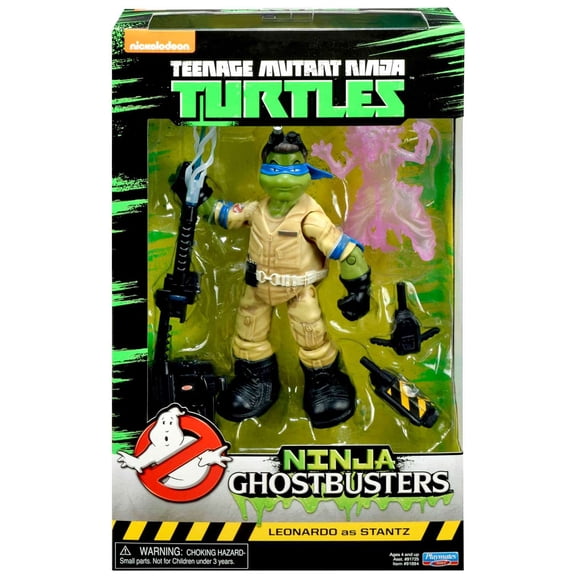 Teenage Mutant Ninja Turtles Ninja Ghostbusters Leonardo as Stantz Action Figure