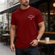 thumbnail image 2 of Camisas de Manga Larga para las Mujeres de Ajuste Suelto Delantero Pequeño Estampado Cuello Redondo Blusa Casual, 2 of 6