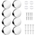 thumbnail image 1 of Goodhd Mirror Clips Mirror Hanging Hardware 8 Pieces Mirror Holder Clips Mirror Hang, 1 of 4