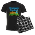 thumbnail image 6 of CafePress - Graduate Student Extraordinaire Men's Dark Pajamas - Men's Dark Loose Fit Cotton Pajama Set, 6 of 7