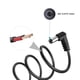 thumbnail image 3 of Cable de Alimentación AYCRIT Negro 18 Pulgadas Ángulo Recto Paquete de 9 para Pedales de Guitarra, 3 of 5