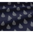 thumbnail image 5 of oneOone Viscose Jersey Fabric Paisley Block Printed Craft Fabric BTY 60 Inch Wide, 5 of 5