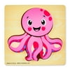 Spark Create Imagine 4-Piece Wooden Octopus Mini Puzzle