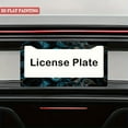 thumbnail image 5 of License Plate Frame 1PC Artistic Teal - Brown Marble Car License Plate Holders with Screws & Caps 6.3x12.2inch(16x31cm), 5 of 8
