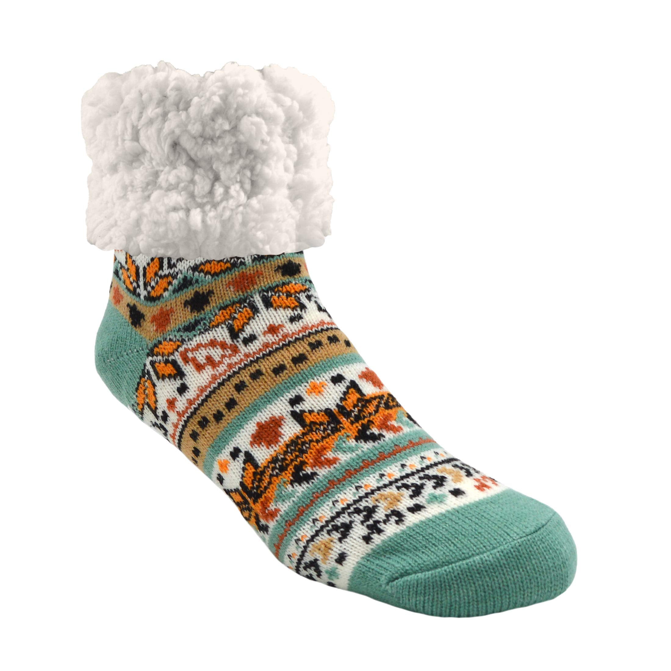 B Mens Autumn Winter Indoor Non-skid Floor Socks Slipper Socks 1 Pair
