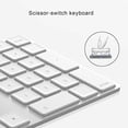 thumbnail image 4 of Teclado Numérico Inalámbrico Macarena 34 Teclas Plata, 4 of 8