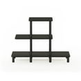 thumbnail image 3 of Furinno Turn-N-Tube 37.01" W X 11.61" D X 27.83"H 3-Shelf Decorative Shelves, Espresso and Black, 3 of 6