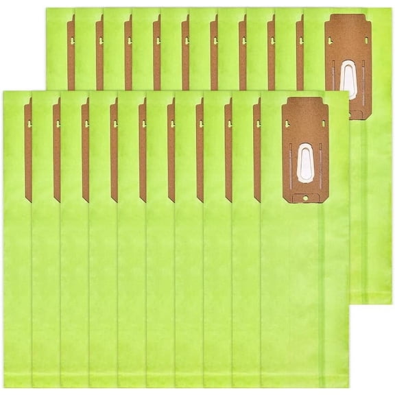 20 Pack Vacuum Bags Compatible with All Oreck XL Upright Vacuums Cleaner Type CC Bags. Replaces Part # CCPK8DW, CCPK8, AK1CC6A.