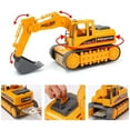 thumbnail image 3 of LNKOO Electronic Piggy Bank with Password & Music, Automatic Paper Money Scroll Saving Piggy Banks , Excavator toys ,Construction Toys for Boys Girls Kids 3 4 5 6 7 8 9 10 Year, 3 of 7