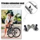 thumbnail image 5 of Mi Xim V Brake Extender Accesorios de ciclismo de 16 a 18 pulgadas para kits de bicicletas plegables, 5 of 6