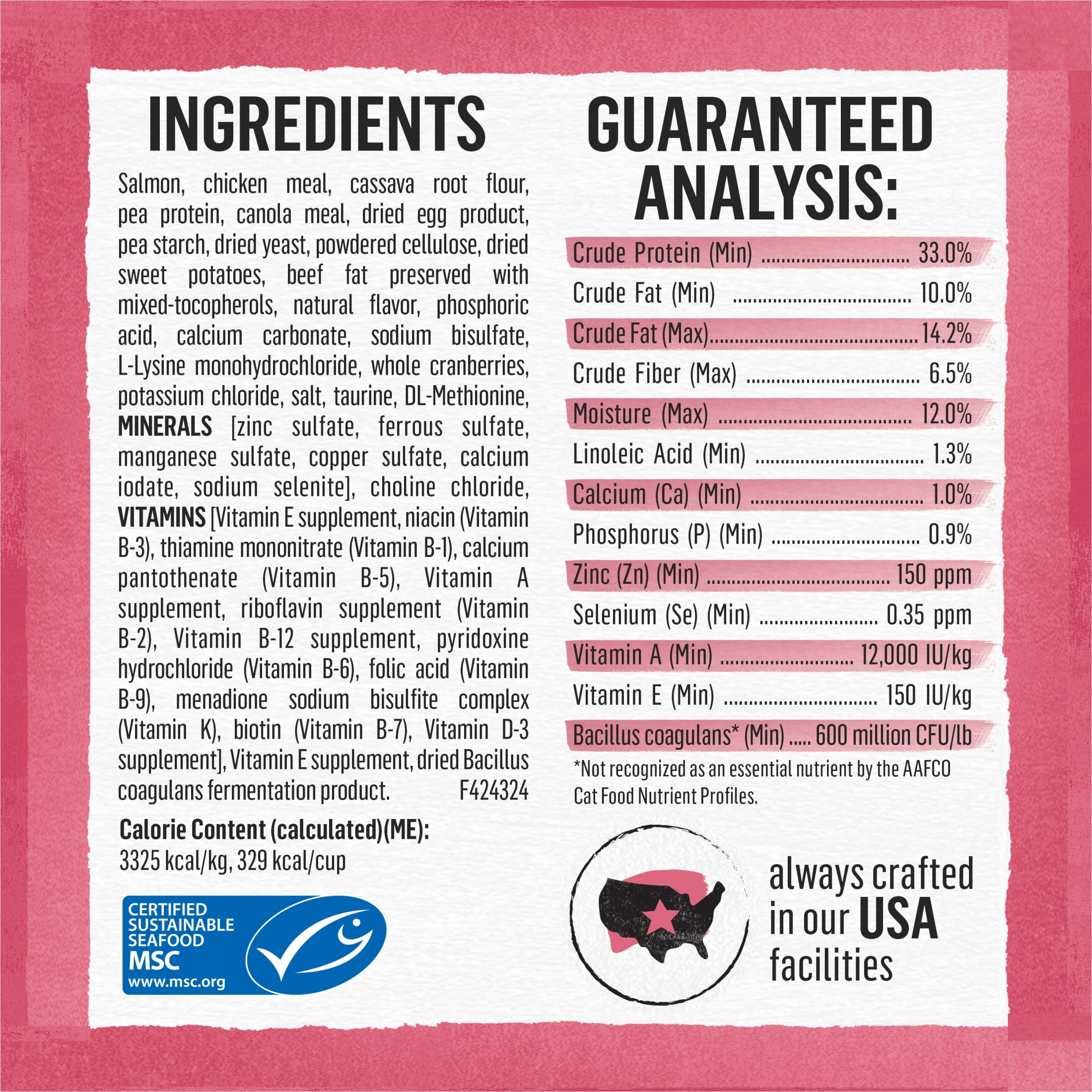 Purina Beyond Wholesome Ingredients Indoor Dry Cat Food Salmon, Egg, & Sweet Potato, 3 lb Bag