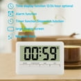 thumbnail image 3 of LCD Digital Alarm Clock Timer Large Time Manual Countdown for Cooking Shower Study Stopwatch Kitchen, 3 of 8