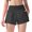 Black, variant on Dvprdro Womens Stretchy High Waisted Running Shorts Side Pockets Loose Fit Summer Gym Shorts