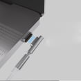 thumbnail image 4 of MERIGLARE USB C Adapter/ 4K@60 Hz Video Output PD 100W Quick 20Pins Type C Gray Straight, 4 of 9