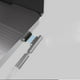 thumbnail image 4 of Adaptador C, transferencia de datos de 10 Gbps, vídeo 4K a 60 Hz, conector pro/Air, otros dispositivos Gris Recto, 4 of 9