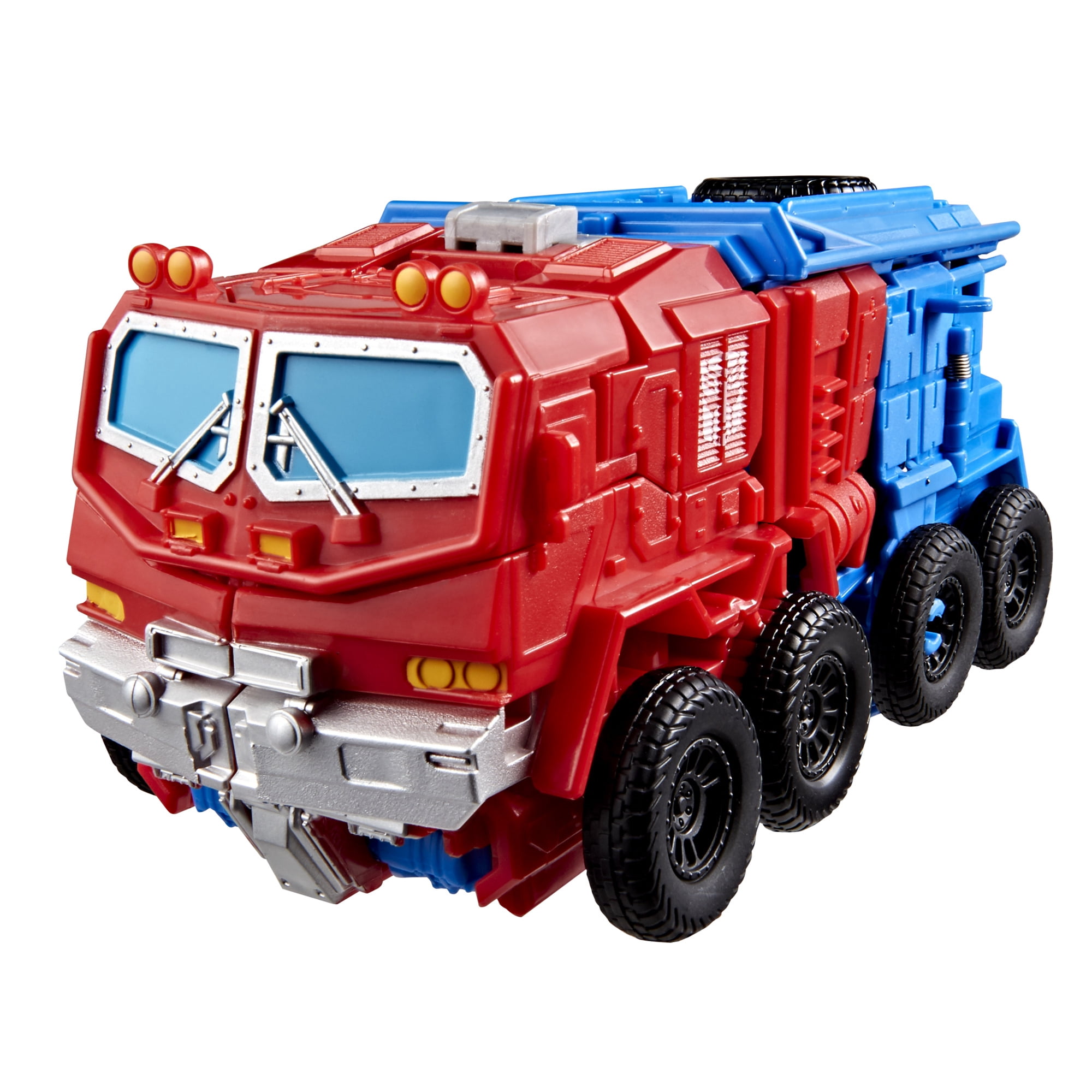 Transformers Toys Smash Changers Optimus Prime Action Figure, 6+