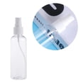 thumbnail image 2 of MIANGASTORE 4pcs Clear Spray Bottles Portable Refillable Makeup Containers for Essential Oils Cleaning Products 100ml ( White Spray Cap ), 2 of 5