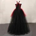 thumbnail image 4 of Vestido de tul con cola de estrella de rock popular para niñas, fiesta de cumpleaños, carnaval, disfraz de Halloween para niños de 1 a 14 años, 4 of 5