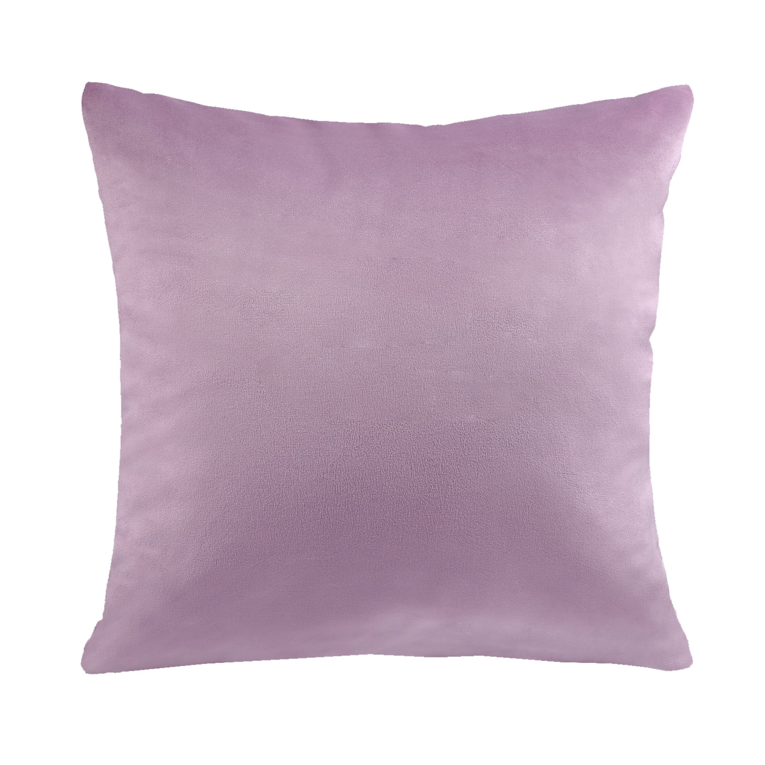 Phantoscope Designer's Choice Decorative Throw Pillow Bundle Set, Light Pink Gradient Silky Velvet Series Covers with inserts, 20" x 20", 4 Pack