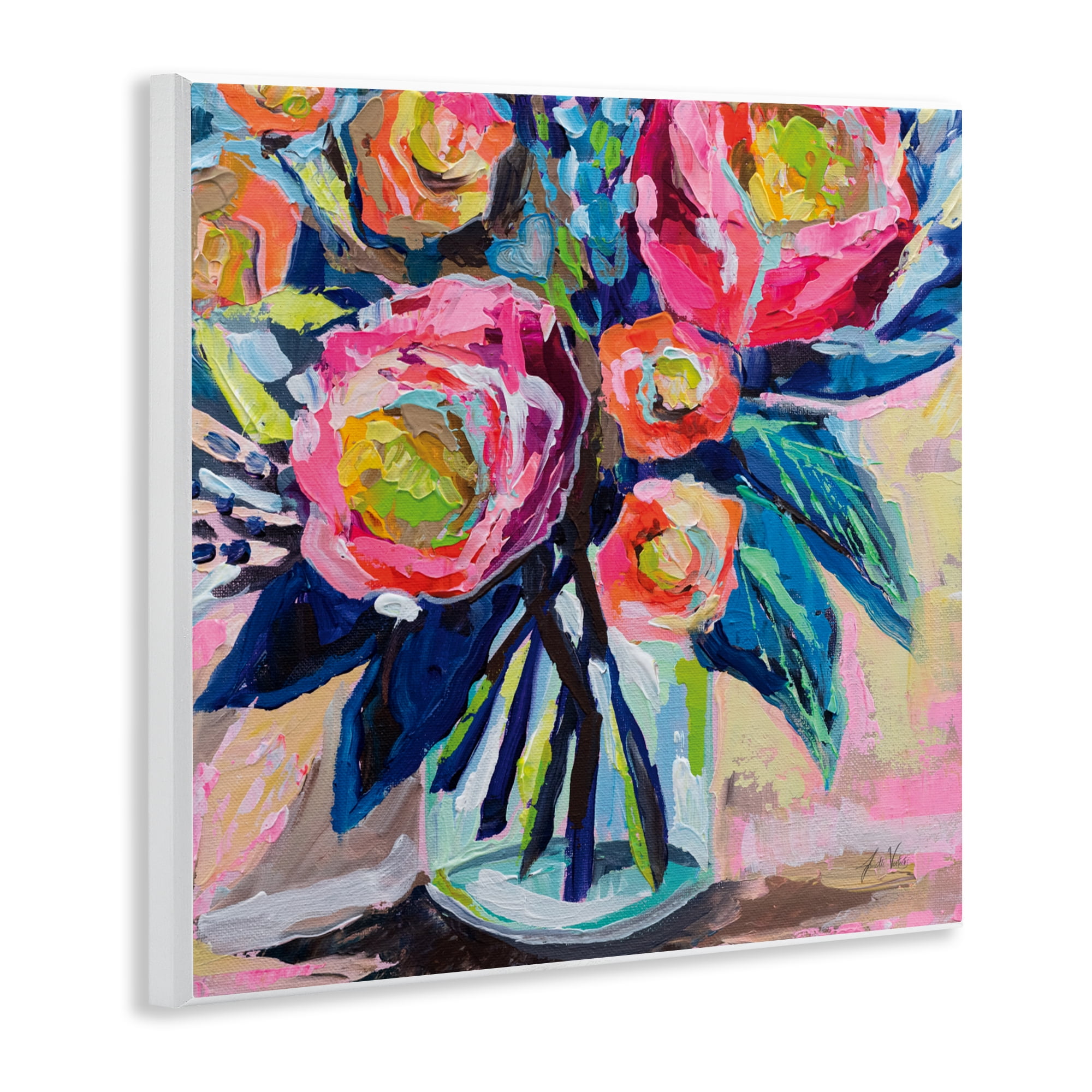 Stupell Industries Because You Love Me Wall Plaque Art, design by Jeanette Vertentes