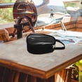 thumbnail image 4 of OULII Camping Accessories Bag Foldable Black Outdoor Cooking Utensil Organizer for Travel, 4 of 7