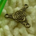 thumbnail image 2 of K-KED 150 Pcs Bronze Plated Flower Connectors 22X19MM S2852 DIY Delicate Jewelry Making, 2 of 4