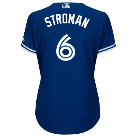 Ladies' Marcus Stroman Toronto Blue Jays Cool Base Replica Away