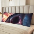 thumbnail image 2 of Zufioo Dramatic Shark Attack Print 20x54 Inch Long Body Pillowcase, without Pillow Core, Pillow Case with Hidden Zipper, Ideal Gift for Home Furnishings, 2 of 7