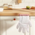 thumbnail image 5 of 100 Capacity Disposables Glove Wall Dispenser with Secure Clip Space Efficient Hanger For Service Area, Hygienic Disposables Glove Wall Dispenser For Preparation Area Kitchen(Pink,11x6.5"), 5 of 9